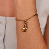 Amethyst Crystal Charm