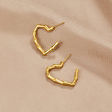 Eternity Love Hoop Earrings
