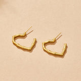 Eternity Love Hoop Earrings