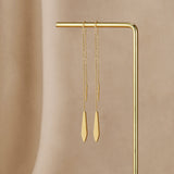 Gold Dakota Tassel Earrings