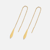 Gold Dakota Tassel Earrings