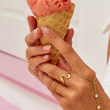 Gold Wave Ring