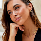Mara Teardrop Link Earrings