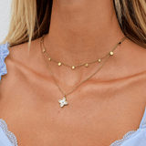 Agatha Gold Droplet Necklace