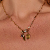 Amethyst Crystal Charm