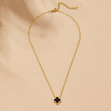 Black Clover Necklace