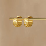 Celestial Gold Hoop Earrings