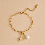 Crystal North Star Charm