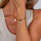 Crystal & Pearl Charm