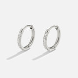 Eternity Hoop Earrings