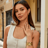 Gold Zoe Ring