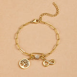 Golden Tree Of Life Charm
