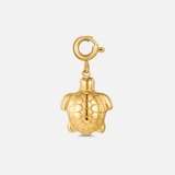 Golden Turtle Charm