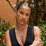 Green Amazonite Pendant Necklace