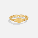 Lola Heart Chain Ring