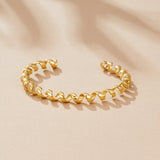 Melinda Gold Coil Bracelet