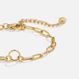 Pia Chain Link Charm Bracelet