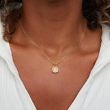 Riva Moonstone Pendant Necklace