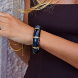 Sabina Black Marbled Bracelet