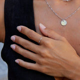 Serena Silver Crystal Ring