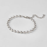 Silver Lulu Bead Bracelet