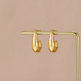 Vienna Gold Dome Earrings