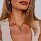 Vintage Gold Heart Charm